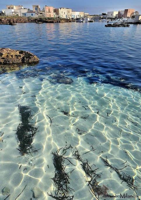 Il Cubo, Monovano Col Mare Su Tre Fronti. Favignana Bagian luar foto
